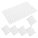 EXCEART 24 Adet Silikon Dairesel Balmumu Mühür Damgaları Kalıp Seti Scrapbook Pişirme Harf Sızdırmazlık Yaratıcı Paketleme Partisi