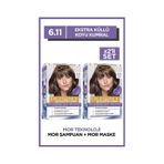 Excellence Cool Creme Saç Boyası 6.11 Ekstra Küllü Koyu Kumral 2'li Set pktlrpekssbykkst-8811 6-11
