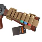 EXCELLENT ELITE SPANKER Taktik Naylon 12 Gauge Av Tüfeği Kartuş Kılıfı Tutacağı Tüfekler için (Kahverengi)