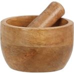 Excellent Houseware Ahşap Havan Seti 2 Adet