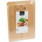 Excellent Houseware Bambu Kesme Tahtası 2'li