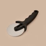 Excellent Houseware Paslanmaz Çelik Pizza Kesici - Siyah - Montajsız