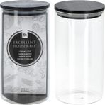 Excellent Houseware Saklama Kavanozu Borosilikat Cam 800 ml - Şeffaf