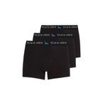 Exclusive 3 Adet Erkek Pamuklu Esnek Boxer Siyah