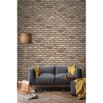 EXCLUSIVE Bien 9030 Taş Tuğla Desen Duvar Kağıdı 53x1000 Cm , 5 M²