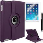 Exclusive Phone Case iPad Air 360 Standlı Mor+Film+Kalem Kılıf