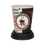Excodi Cup 8 Oz Kapaklı Karton Bardak 250 ML - 100 Adet