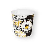 Excodi Cup - [ AYGÜN CUP ] 4 oz Kullan At Bardak - 100 ml - 300 Adet Kaliteli Bardak - Türk Kahvesi, Espresso , Sızdırmaz , El Yakmaz ( Bej - Ekspresso - Shot )