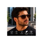 EXELİNE COL 119 Yeni Premium Seri Rb Model Polarize Erkek Güneş Gözlüğü-Polarize-UV400-Anti Refle 3 lü Korum