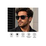 EXELİNE COL 121 Yeni Premium Seri Rb Model Polarize Erkek Güneş Gözlüğü-Polarize-UV400-Anti Refle 3 lü Korum