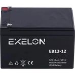 Exelon 12 Amper 12 Volt Exelon Kuru tip akü