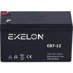 Exelon 12V 7AH Agm Kuru Tip Akü 2025 Üretim