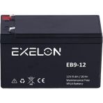 Exelon 12V 9 Ah Akü Kuru Tip (Büyük Fişli) (151*65*94) (2.45 Kg) Vrla Battery