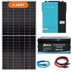 Exelon 4.2 Kw Lityum Akülü Solar Enerji Paketi