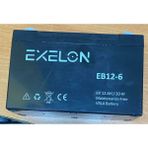 Exelon 6 Volt 12 Amper Akü 150*50*94 mm 1630 Gram