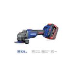 EXEN EN 456 ATS Kömürsüz Şarjlı Avuç Taşlama 125 mm 2x6 Ah Çift Akülü