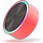 Exenar Mini Bluetooth Hoparlör Ses Bombası Tws Çift Hoparlör Bağlantısı - Kırmızı