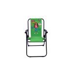 Exent 2-6 Yaş Lüx Çocuk Piknik Sandalyesi-Mini Kamp Sandalyesi-Cool Girl-Yeşil