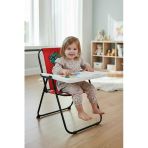 Exent Kids 2–6 Yaş, Baby Dinazor Katlanır Portatif Çalışma Masası Ve Sandalye Tak-Çıkar Masa-Kırmızı