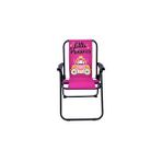 Exent Little Princess 2-6 Yaş Lüx Çocuk Piknik Sandalyesi-mini Kamp Sandalyesi-pembe