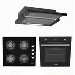 Exep E5E-EO230-EF260 3'lü Siyah Ankastre Set