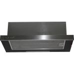Exep F6 PLUS INOX PANEL SÜRGÜLÜ SİYAH ASPİRATÖR