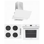 Exep Plus Line EF260 - EO320 - ED401 Beyaz 3'lü Ankastre Set