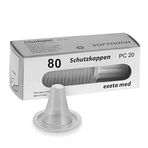 Exeta PB-0600 yedek koruma kapağı, Braun Thermoscan termometresi için uygun, 80 adet