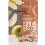 Exfoliating Love Hassas Cilt Yeşil Elma Kokulu Kese %100 Ipek - Ekru