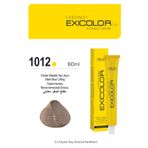 Exicolor 1012 EKSTRA METALİK SARI AÇICI Kalıcı Krem Saç Boyası 60ml