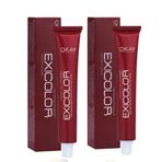 Exicolor 12.08 Parlak Kum Beji 2x60 ml Saç Boyası
