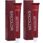 Exicolor 4.71 Yoğun Küllü Kahve 2x60 ml Saç Boyası