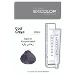 Exicolor SOĞUK GRİ Kalıcı Krem Saç Boyası 60ml