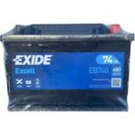 Exide Excell 74ah Eb740 680 En Akü
