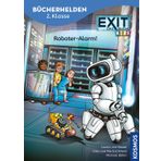 EXIT® - Das Buch, Bücherhelden 2. Klasse, Roboter-Alarm!: Gut lesen können - Kinderbuch für Erstleser ab 7 Jahren - Kniffliger Rätselspaß zur erfolgreichen Spiele-Reihe EXIT®