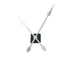 EXİZTİCARET Saat Mekanizması, 1 ADET 18 mm Uzun Set Sessiz Duvar Saati Mekanizması Askısız exizNM582