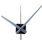 EXİZTİCARET Saat Mekanizması 1. Sınıf Akar Sessiz Saat Mekanizması 18 mm Şaft Askısız 3d Saatlerle Uyumlu Gümüş exizNM284
