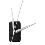 EXİZTİCARET Saat Mekanizması,Quartz Akar Saat Mekanizması 18 mm ve Seti (Akrep - Yelkovan - Saniye) Askısız exizNM347