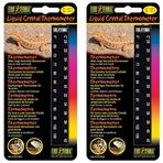 EXO Terra 2 Paket Sıvı Kristal Teraryum Termometreleri