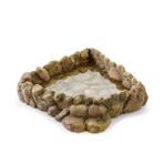 Exo Terra Corner Water Dish Doğal Görünümlü Xlarge Sürüngen Su Kabı