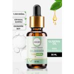 exocare Gliserin Yağı %100 Saf ve Doğal,Bitkisel Yağ Cam Damlalıklı Doğal bakım Natural Glycerin Oil 30ml