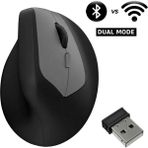 Exonix M1688 Ergonomik Dikey Mouse - Gri