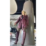 EXP90138 Vegan Deri Kaban - Bordo