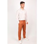 EXPIER Erkek Regular Fit Normal Kesim Chino Jogger Lastikli Düz Paça Pantolon