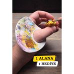 expres hediye Parmak Palet – Mini Boya Paleti (Hobi & Figür Boyama)