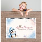 Express Planlayıcı 2027 Takvim A4 Ebat 53 Haftalık Planlayıcı Sweet Penguin