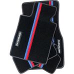 ExpressTr Oto Halı Paspas Seti Bmw 3 Serisi Modelleri Uyumlu Sline Sport Kaymaz & Şık Tasarım - BMW 3 E36 1992-1999 - Kırmızı - Siyah - Mavi