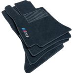 ExpressTr Oto Halı Paspas Seti Bmw 5 Serisi Modelleri Uyumlu Sline Sport Kaymaz & Şık Tasarım - BMW 5 F10 2010-2013 - Siyah