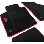 ExpressTr Oto Halı Paspas Seti Volkswagen Golf Serisi Modelleri Uyumlu Sline Sport Kaymaz & Şık Tasarım - Volkswagen Golf 4 1997-2003 - Kırmızı