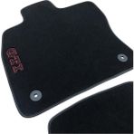 ExpressTr Oto Halı Paspas Seti Volkswagen Golf Serisi Modelleri Uyumlu Sline Sport Kaymaz & Şık Tasarım - Volkswagen Golf 4 1997-2003 - Siyah